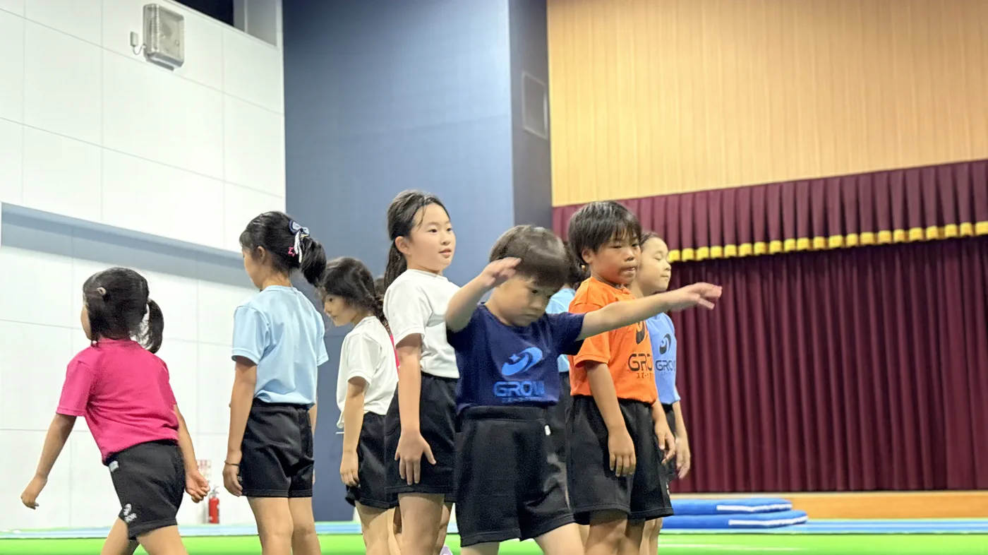 上野芝スクールのレッスン風景